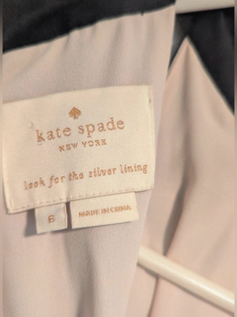 Kate Spade “Take a Bow” Ivory Midi Dress - Sz 6 - Picture 8 of 9